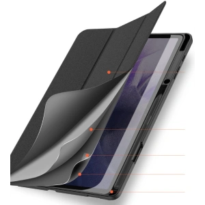 Kup Dux Ducis Domo etui Samsung Galaxy Tab S8+ Plus/Tab S7+ Plus/Tab S7 FE fekete - DDS650 - {ean13} - Sklep Home Screen