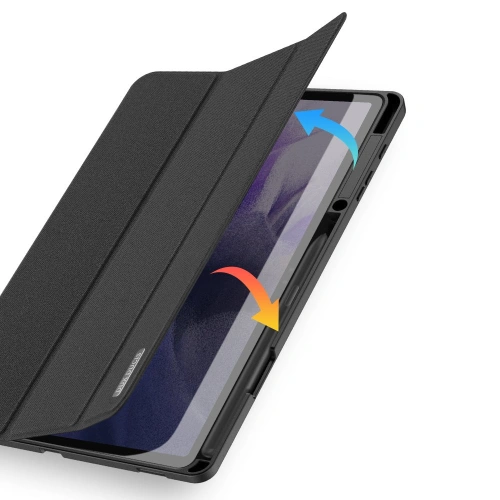 Buy Dux Ducis Domo Samsung Galaxy Tab S8+ Plus/Tab S7+ Plus/Tab S7 FE black - DDS650 - {ean13} - Home Screen Store Europe