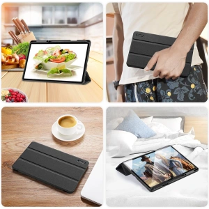 Kup Dux Ducis Domo etui Samsung Galaxy Tab S8+ Plus/Tab S7+ Plus/Tab S7 FE fekete - DDS650 - {ean13} - Sklep Home Screen
