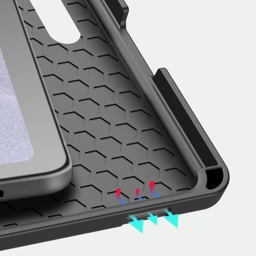 Buy Dux Ducis Domo Samsung Galaxy Tab S8+ Plus/Tab S7+ Plus/Tab S7 FE black - DDS650 - {ean13} - Home Screen Store Europe