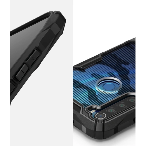 Kup Etui Ringke Fusion-X Design Redmi Note 8 Camo (Moro) Black - RGK1048MOB - {ean13} - Sklep Home Screen