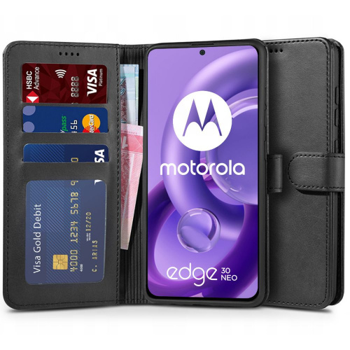 Kup Etui Tech-protect Wallet Motorola Edge 30 Neo Black - 9490713928288 - THP1448 - Homescreen.pl