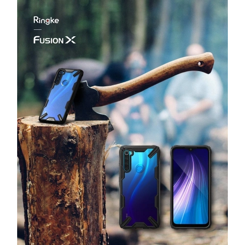 Kup Etui Ringke Fusion-X Redmi Note 8 Black - RGK1046BLK - {ean13} - Sklep Home Screen