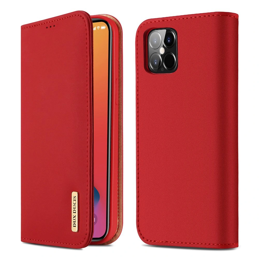 Etui Dux Ducis Wish Apple iPhone 12 Pro Max czerwony