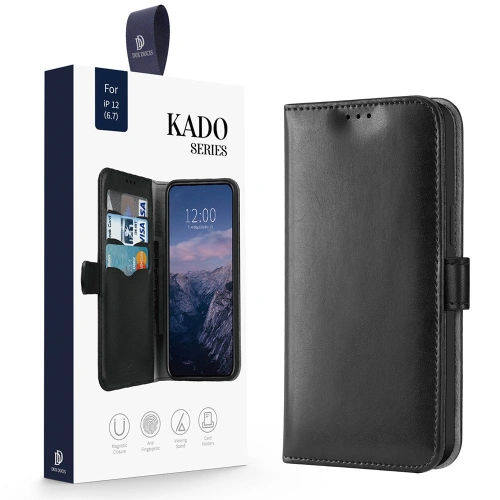 Kup Etui Dux Ducis Kado Apple iPhone 12 Pro Max fekete - DDS668 - {ean13} - Sklep Home Screen