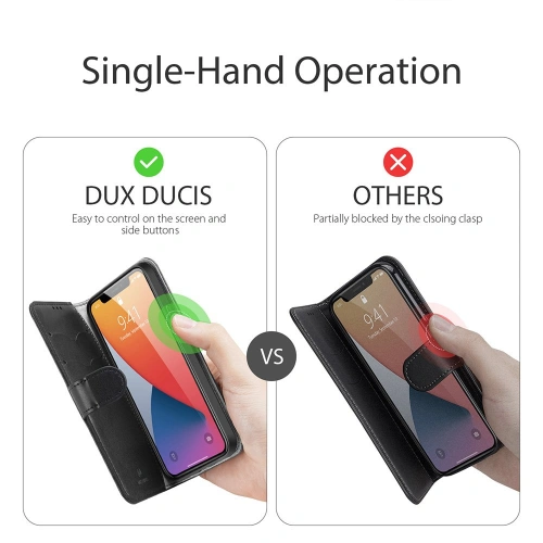Kup Etui Dux Ducis Kado Apple iPhone 12 Pro Max fekete - DDS668 - {ean13} - Sklep Home Screen