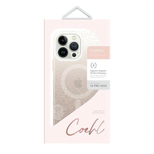 Kup Husa UNIQ Coehl Lumino pentru Apple iPhone 14 Pro Max aurie/aur champagne - UNIQ802 - {ean13} - Sklep Home Screen