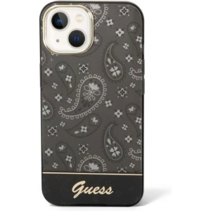 Etui Guess GUHCP14MHGBNHK Apple iPhone 14 Plus / 15 Plus czarny/black hardcase Bandana Paisley