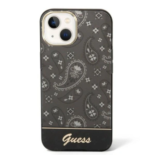 Kup Etui Guess GUHCP14SHGBNHK Apple iPhone 14 černý/black hardcase Bandana Paisley - GUHCP14SHGBNHK - {ean13} - Sklep Home Screen