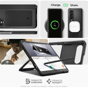 Kup Etui Spigen Neo Hybrid S Samsung Galaxy Z Fold 4 Black - SPN2540 - {ean13} - Sklep Home Screen