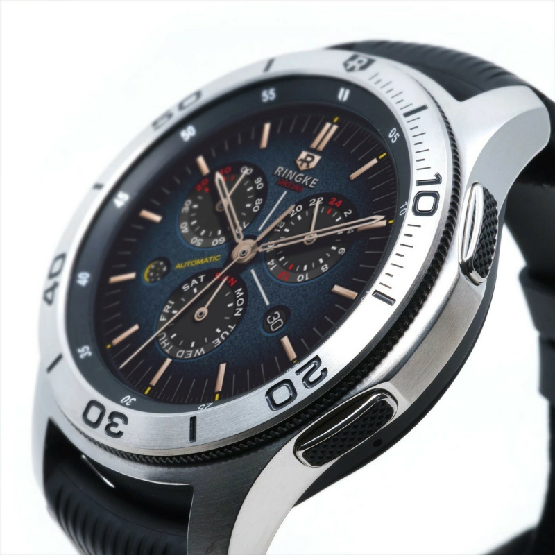 Buy Ringke Bezel Ring Samsung Galaxy Gear S3/Watch 46mm Stainless Steel Silver GW-46-16 - 8809659049192 - RGK1051SSLV - Homescreen.pl