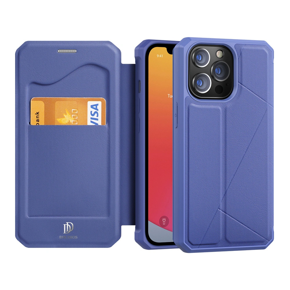 Etui Dux Ducis Skin X Apple iPhone 13 Pro Max niebieski