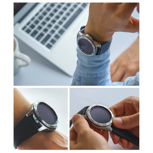 Kup Překrytí na tachometr Ringke Samsung Galaxy Gear S3/Watch 46mm nerezová ocel stříbrná GW-46-16 - RGK1051SSLV - {ean13} - Sklep Home Screen