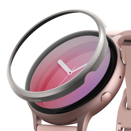 Kup Nakladă Ringke Bezel Styling Samsung Galaxy Watch Active 2 44mm oțel inoxidabil argintiu GWA2-44-09 - RGK1055SSLV - {ean13} - Sklep Home Screen