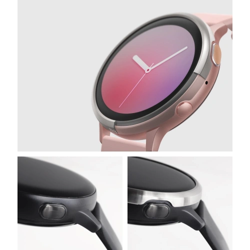 Kup Nakladă Ringke Bezel Styling Samsung Galaxy Watch Active 2 44mm oțel inoxidabil argintiu GWA2-44-09 - RGK1055SSLV - {ean13} - Sklep Home Screen