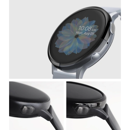 Buy Ringke Bezel Styling Samsung Galaxy Watch Active 2 44mm Stainless Glossy Black GWA2-44-03 - RGK1054SGBLK - {ean13} - Home Screen Store Europe