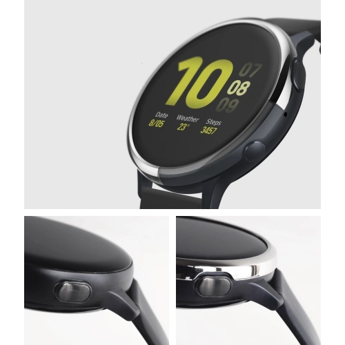 Kup Nakładka Ringke Bezel Styling Samsung Galaxy Watch Active 2 44mm stal nierdzewna srebrny połysk GWA2-44-01 - RGK1053SGSLV - {ean13} - Sklep Home Screen