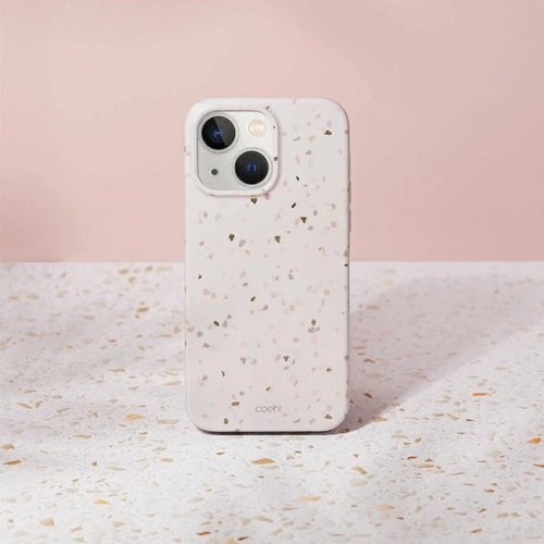 Kup Etui UNIQ Coehl Terrazzo Apple iPhone 14 piaskos/nisip. - UNIQ812 - {ean13} - Sklep Home Screen