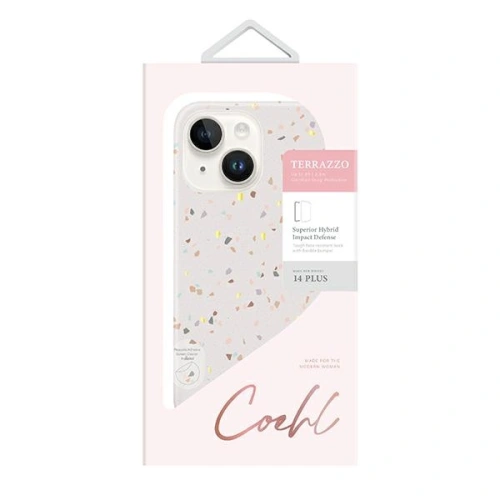 Kup UNIQ Coehl Terrazzo Case für Apple iPhone 14 Plus / 15 Plus in Sandstein - UNIQ814 - {ean13} - Sklep Home Screen