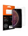 Sklo iPhone 11/iPhone XR - Spigen GLAS.tR Slim Case Friendly - Domovská obrazovka