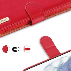 Kup Etui Dux Ducis Hivo Samsung Galaxy S21 FE czerwony - DDS715 - {ean13} - Sklep Home Screen
