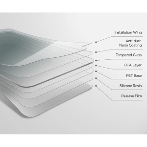 Szkło iPhone 11/iPhone XR - Spigen GLAS.tR Slim Case Friendly  - Home Screen