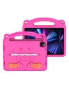 Etui Dux Ducis Panda pentru Apple iPad Air 10.9 2020/2022 (4, 5 generație) / iPad Pro 11 2018/2020/2021 (1, 2, 3 generație) / iPad Air 11 2024 (6. generație) cu suport pentru stilou roz