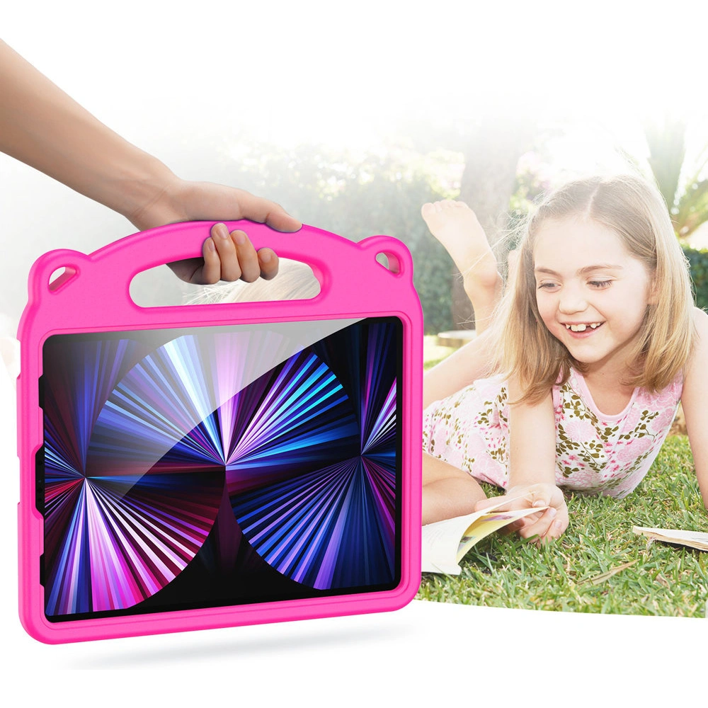 Etui Dux Ducis Panda Apple iPad Air 10.9 2020/2022 (4, 5 gen) / iPad Pro 11 2018/2020/2021 (1, 2, 3 gen) / iPad Air 11 2024 (6. generacji) Pencil holder różowy