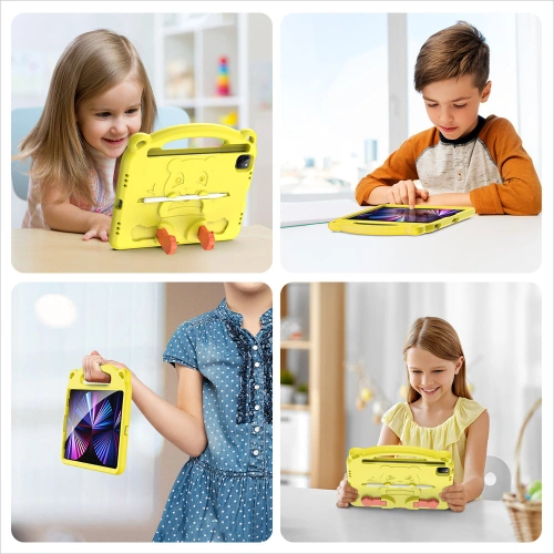 Buy Dux Ducis Panda Apple iPad Air 10.9 2020/2022 (4, 5 gen) / iPad Pro 11 2018/2020/2021 (1, 2, 3 gen) / iPad Air 11 2024 (6 gen) Pencil holder yellow - DDS726 - {ean13} - Home Screen Store Europe