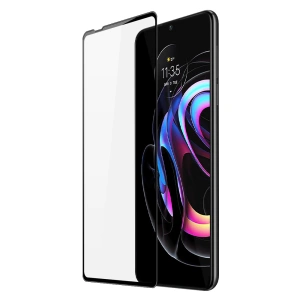 Dux Ducis 10D Tempered Glass Motorola Moto Edge 20 Pro black (case friendly)