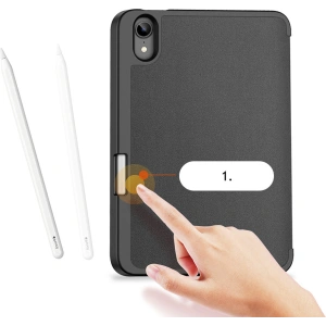 Kup Dux Ducis Domo Apple iPad mini 2021 (6. generációs) / iPad mini 8.3" 2024 7gen fekete tok - DDS734 - {ean13} - Sklep Home Screen