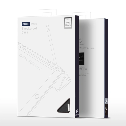 Kup Dux Ducis Case für Apple iPad mini 2021 (6. Generation) / iPad mini 8.3" 2024 7gen / iPad mini 8.3" 2024 7gen schwarz - DDS734 - {ean13} - Sklep Home Screen