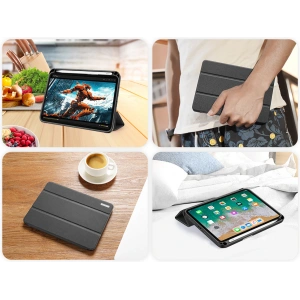 Kup Dux Ducis Domo Apple iPad mini 2021 (6. generációs) / iPad mini 8.3" 2024 7gen fekete tok - DDS734 - {ean13} - Sklep Home Screen