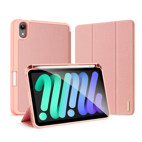 Kup Dux Ducis Domo tok Apple iPad mini 2021 (6. generációs) / iPad mini 8.3" 2024 7gen rózsaszín - DDS736 - {ean13} - Sklep Home Screen