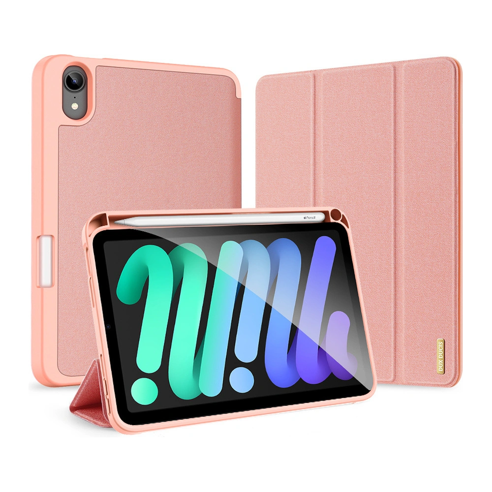 Etui Dux Ducis Domo Apple iPad mini 2021 (6. generacji) / iPad mini 8.3" 2024 (7. generacji) różowy