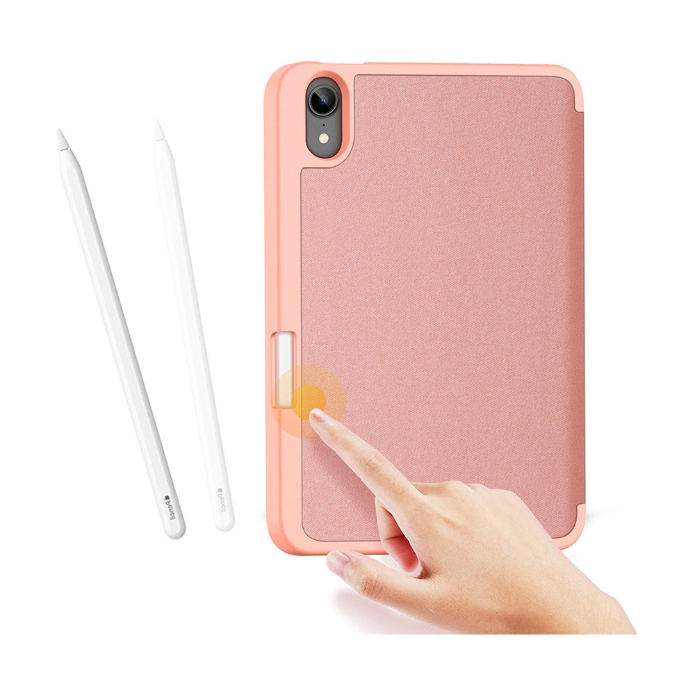 Etui Dux Ducis Domo Apple iPad mini 2021 (6. generacji) / iPad mini 8.3" 2024 (7. generacji) różowy