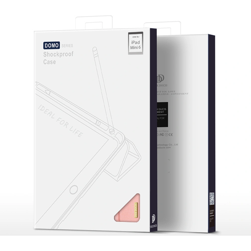 Etui Dux Ducis Domo Apple iPad mini 2021 (6. generacji) / iPad mini 8.3" 2024 (7. generacji) różowy