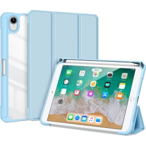 Kup Dux Ducis Toby tok Apple iPad mini 2021 (6. generációs) / iPad mini 8.3" 2024 7gen ceruza tartó kék - DDS739 - {ean13} - Sklep Home Screen