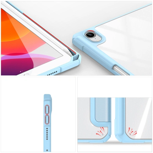 Kup Dux Ducis Toby tok Apple iPad mini 2021 (6. generációs) / iPad mini 8.3" 2024 7gen ceruza tartó kék - DDS739 - {ean13} - Sklep Home Screen