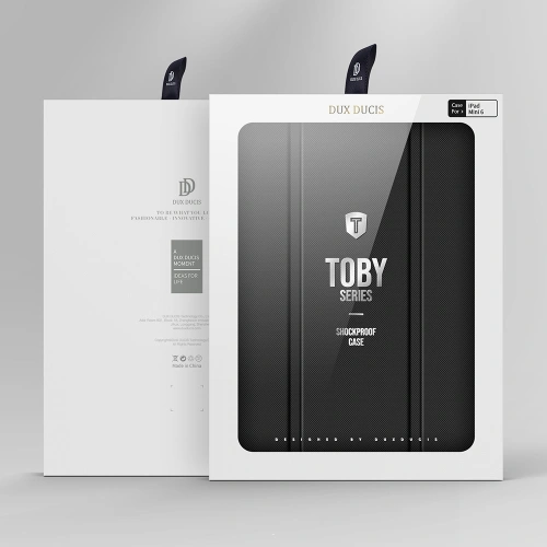 Kup Dux Ducis Toby tok Apple iPad mini 2021 (6. generációs) / iPad mini 8.3" 2024 7gen ceruza tartó kék - DDS739 - {ean13} - Sklep Home Screen