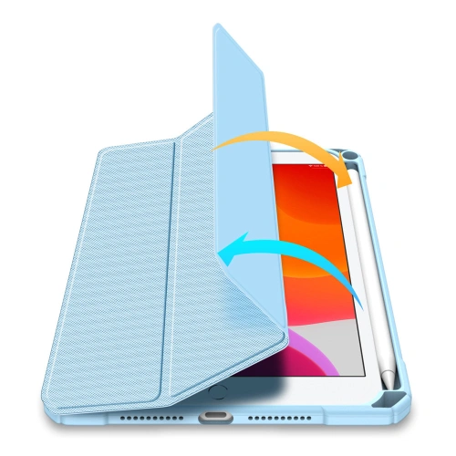 Kup Dux Ducis Toby tok Apple iPad mini 2021 (6. generációs) / iPad mini 8.3" 2024 7gen ceruza tartó kék - DDS739 - {ean13} - Sklep Home Screen