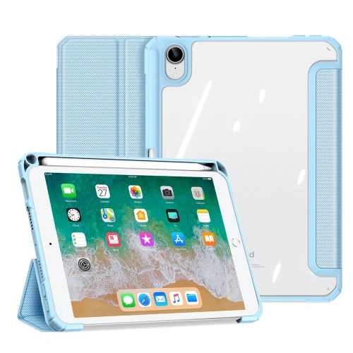 Kup Dux Ducis Toby tok Apple iPad mini 2021 (6. generációs) / iPad mini 8.3" 2024 7gen ceruza tartó kék - DDS739 - {ean13} - Sklep Home Screen