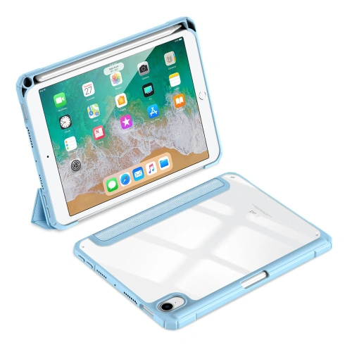 Kup Dux Ducis Toby tok Apple iPad mini 2021 (6. generációs) / iPad mini 8.3" 2024 7gen ceruza tartó kék - DDS739 - {ean13} - Sklep Home Screen