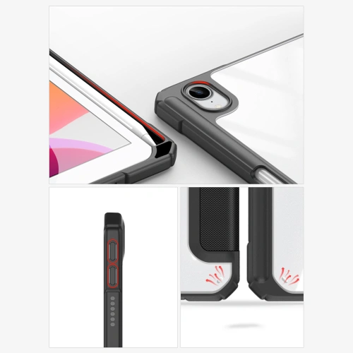 Kup Dux Ducis Toby tok Apple iPad mini 2021 (6. generációs) / iPad mini 8.3" 2024 7gen ceruza tartó kék - DDS739 - {ean13} - Sklep Home Screen