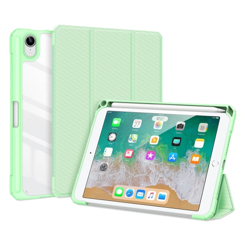 Kup Case Dux Ducis Toby für Apple iPad mini 2021 (6. Generation) / iPad mini 8.3" 2024 7gen / iPad mini 8.3" 2024 7gen mit Stifthalter grün - DDS740 - {ean13} - Sklep Home Screen