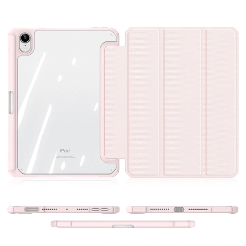 Kup Dux Ducis Toby tok Apple iPad mini 2021 (6. generációs) / iPad mini 8.3" 2024 7gen Ceruza tartó rózsaszín - DDS741 - {ean13} - Sklep Home Screen