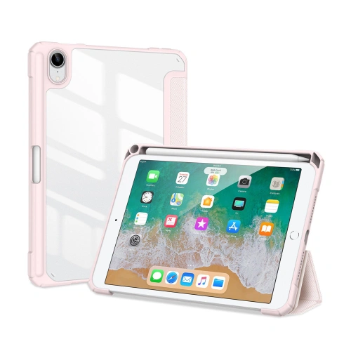 Kup Case Dux Ducis Toby für Apple iPad mini 2021 (6. Generation) / iPad mini 8.3" 2024 7gen / iPad mini 8.3" 2024 7gen mit Stifthalter in Rosa - DDS741 - {ean13} - Sklep Home Screen