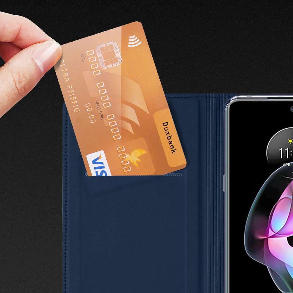 Etui Dux Ducis Skin Pro Motorola Moto Edge 20 czarny