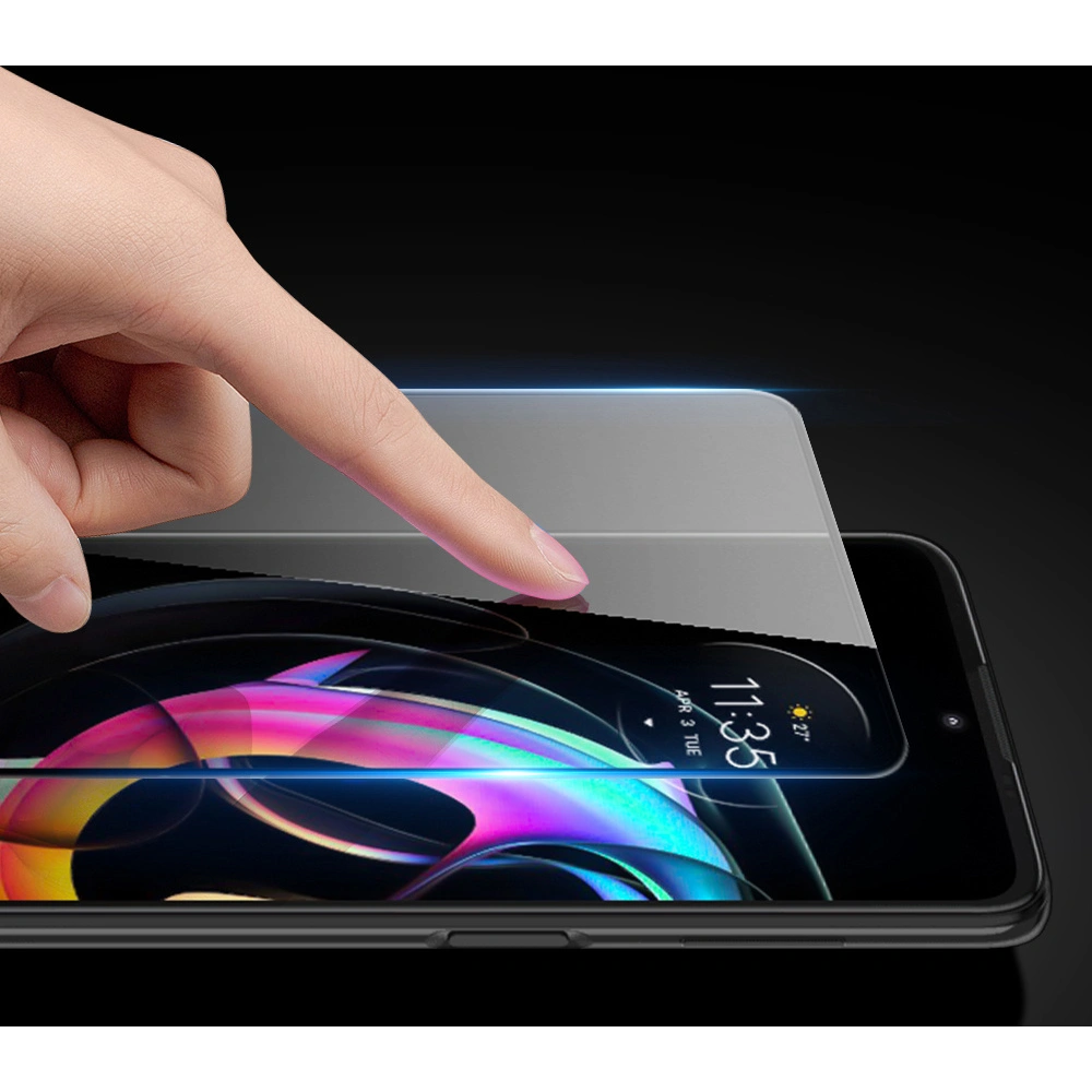 Szkło hartowane Dux Ducis 9D Tempered Glass Motorola Moto Edge 20 Lite czarny (case friendly)