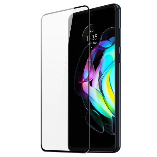 Kup Sticlă întărită Dux Ducis 9D Sticlă Temperată Motorola Moto Edge 20 neagră (compatible cu husă) - DDS752 - {ean13} - Sklep Home Screen